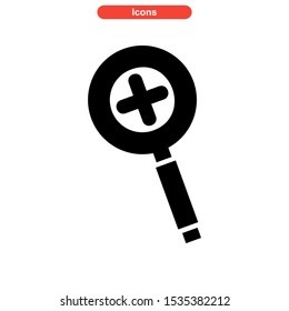 find icon isolated sign symbol vector illustration - high quality black style vector icons
