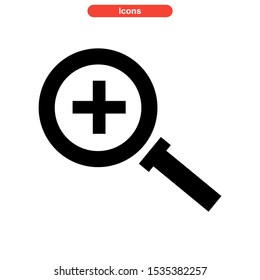 find icon isolated sign symbol vector illustration - high quality black style vector icons
