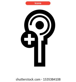 find icon isolated sign symbol vector illustration - high quality black style vector icons
