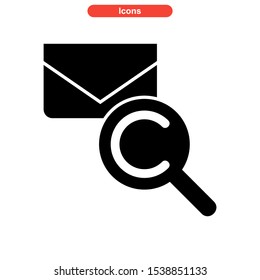 find icon isolated sign symbol vector illustration - high quality black style vector icons

