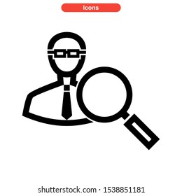 find icon isolated sign symbol vector illustration - high quality black style vector icons
