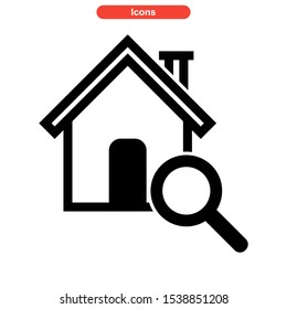 find icon isolated sign symbol vector illustration - high quality black style vector icons

