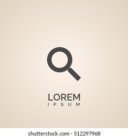 find icon. find logo
