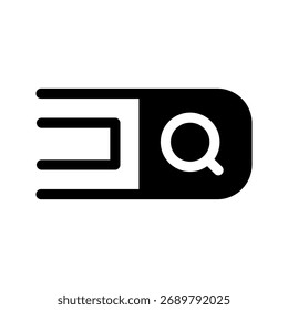 Localizar ilustração de design de símbolo de vetor de ícone