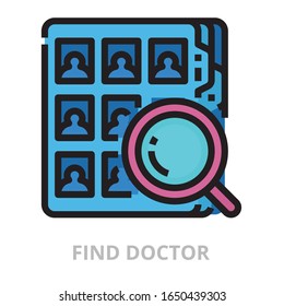 Find icon for website, application, printing, document, poster design, etc.