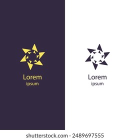 Finden Sie das ideale abstrakte Logo für Ihr brande. Dieses schlanke, hochwertige Vektorgrafik-Design ist für jedes Unternehmen geeignet. Passen Sie die Farben einfach an und fügen Sie Ihren Namen für eine einzigartige Note hinzu.