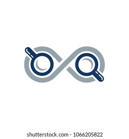 Find Infinity Logo Icon Design