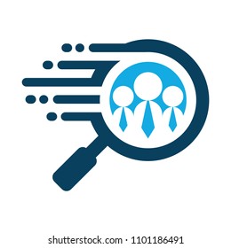 Find Job and Fast search Logo icon
