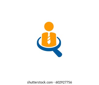 Find Job Logo Design Element