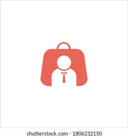 símbolo vectorial de diseño de logotipo de trabajo 