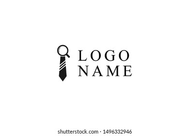 Find job logo template design. Vector illustration