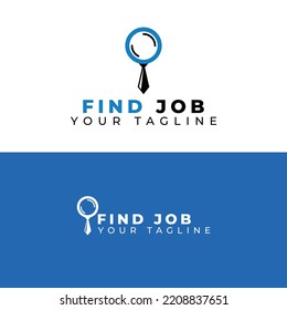 Find Job Logo Vector Illustration Stock Vector (Royalty Free ...