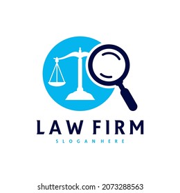 Find Justice logo vector template, Creative Law Firm logo design concepts