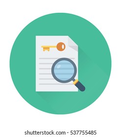 Find Keyword Vector Icon