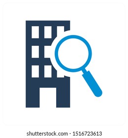 find local seo and analysis icon