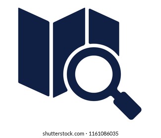 find location glyph icon , designed for web and app