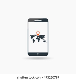 find the location of the phone and navigation