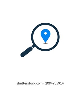 Find Logo Design Elements Shipping location icons