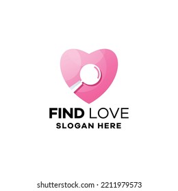 Love Gradient Icon Logo finden