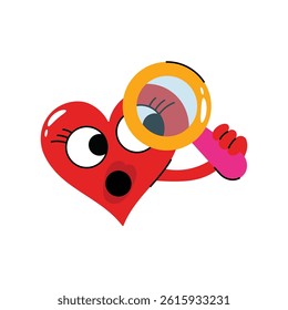 Find love vector Sticker. Eps 10 file

