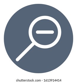 
Find, magnifier Bold Vector Icon which can be easily edited or modified
