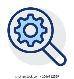 find magnifier  configuration 