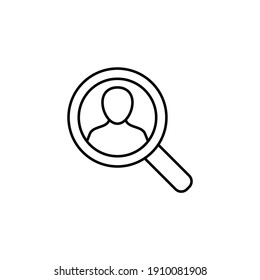 find man icon in color icon, isolated on white background 