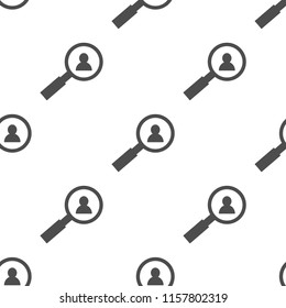 find man icon vector, can be used for web and mobile design seamless pattern