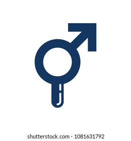 Find Man Logo Icon Design