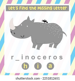 Find the missing letter animal urial worksheet for kids learning insects in English. Educational alphabetic game. Printable worksheet for preschool.  Spelling and writing practise page for children. 