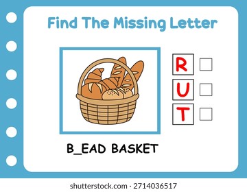 encontrar a carta de cesta de pão que falta.