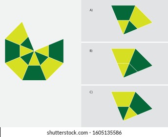 Find the missing piece - Intelligence questions, logic, mind games