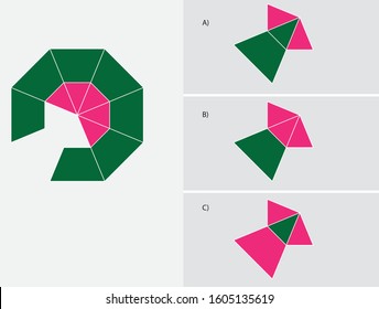 Find the missing piece - Intelligence questions, logic, mind games