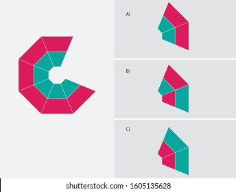 Find the missing piece - Intelligence questions, logic, mind games