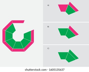 Find the missing piece - Intelligence questions, logic, mind games