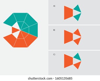 Find the missing piece - Intelligence questions, logic, mind games