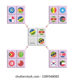 Find the missing shape. vector ai