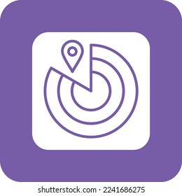 Find My Gadget App vector icon. Can be used for printing, mobile and web applications.