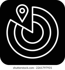 Find My Gadget App vector icon. Can be used for printing, mobile and web applications.