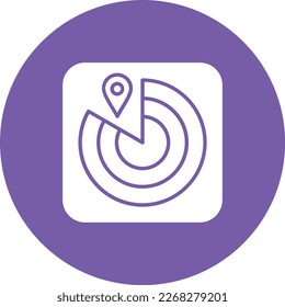 Find My Gadget App vector icon. Can be used for printing, mobile and web applications.