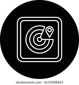 Find My Gadget App vector icon. Can be used for printing, mobile and web applications.