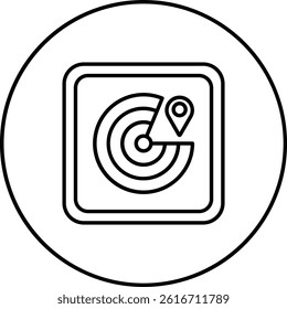 Find My Gadget App vector icon. Can be used for printing, mobile and web applications.