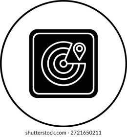 Localizar o ícone de vetor do Meu Aplicativo de Gadget. Pode ser usado para impressão, aplicativos móveis e da Web.