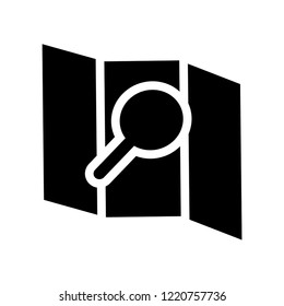 Find On Map icon. Trendy Find On Map logo concept on white background from Maps and Locations collection. Suitable for use on web apps, mobile apps and print media.