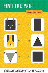 Find the Pair Game - Geometric shapes