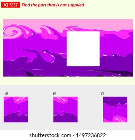 Find the part that is not supplied