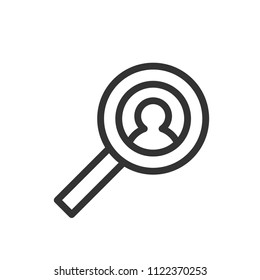 find people icon black line with simple concept, editable stroke, ui-ux, web, website, startup, pixel perfect, editable stroke.