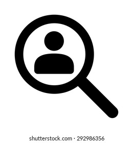 find people icon. One of set web icons
