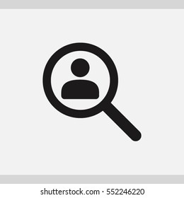 find people icon. One of set web icons