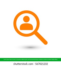 find people icon. One of set web icons